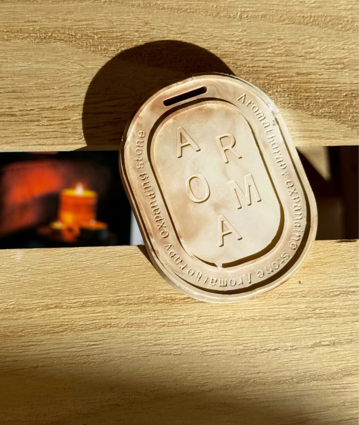 Diffusore portatile per ambiente in polvere di ceramica, con design elegante e fragranza inclusa